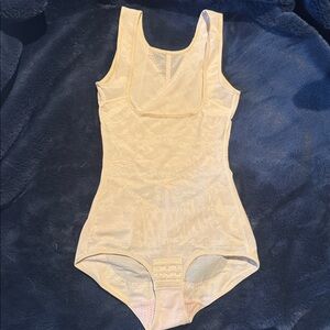 Cream Sleeveless Bodysuit